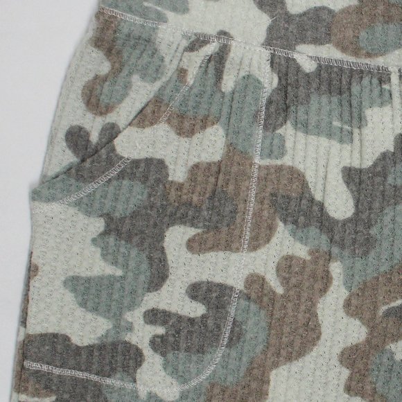 Secret Treasures NWT XS 0-2 Waffle Jogger Camouflage Pattern & Pockets - Picture 13 of 14